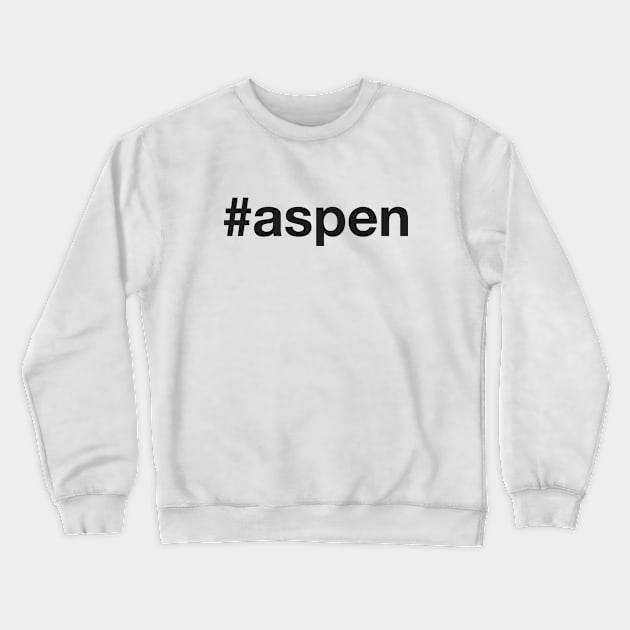 ASPEN Hashtag Crewneck Sweatshirt by eyesblau